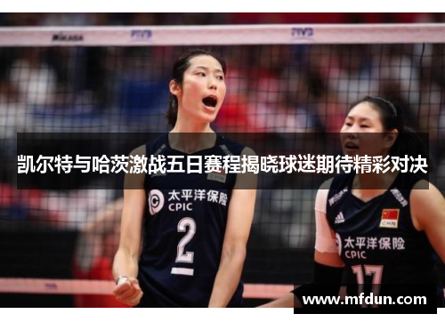 凯尔特与哈茨激战五日赛程揭晓球迷期待精彩对决